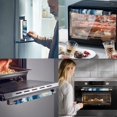 thumbnail image 2 of SEANATIVE Blue Marble Print Refrigerator Door Handle Covers Soft Kitchen Appliance Handle Protector for Fridge Oven Microwave Dishwasher Kitchen Indoor Decoration Set of 2, 2 of 7