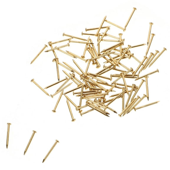 100 Pcs Rust-Resistant Nails for Garden, Stump, Decorative Boxes, Craft Projects, and Easy to Use
