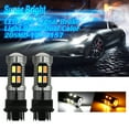 thumbnail image 1 of 2400LM 3157 7443 LED Bulbs Turn Signal, Brake Stop Tail Lights 12V LED Parking Light Bulbs for Cars, Trucks, 1 of 9