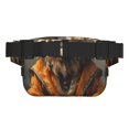 thumbnail image 3 of Balery Jungle Meditating Lion Mochila Cinturón para Mujeres y Hombres, Bolsa de Cintura Impermeable de Doble Capa con Correa, 3 of 9