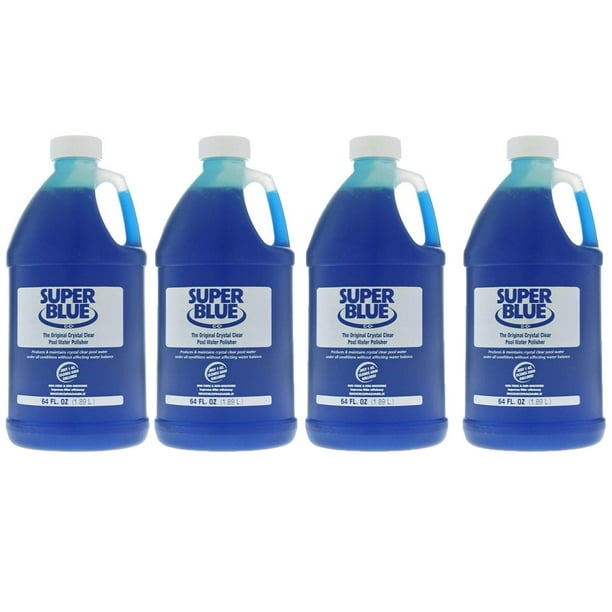 Robarb 20155A Super Blue Crystal Clear Pool Water Clarifier, 1/2 Gallon