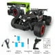 thumbnail image 2 of Automóvil de control remoto, 2,4 GHz de alta Velocidad 4WD Vehículo ToDoTerreno Eléctrico Con Luces 2 Baterías Recargables para Adultos Niños Niños, Azul, 2 of 7