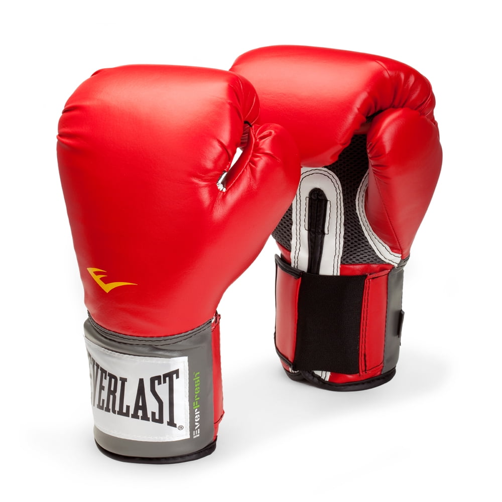 Everlast 12 Oz Black Pro Style Training Boxing Gloves - Walmart.com
