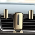 thumbnail image 4 of Universal Car Phone Mount Gravity 360 grados Retation Fit para Air Vent Clip oro Cola Soporte para teléfono de coche, 4 of 8