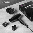 thumbnail image 5 of CONFU Ionic Ceramic Hair Dryer, with Diffuser & 2 Concentrator, Black, 5 of 7