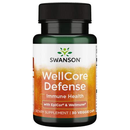 Swanson Wellcore Defense with Wellmune and Epicor 30 Veggie Capsules
