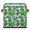 Multicolor 1, variant on CURLYOOT Cactus Placemats Cube Storage Bin 11 Inch Fabric Storage Cube for Shelves Decorative Watercolor Cactus Foldable Basket with Leather Handle for Closet Shelves Organizer