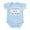 Sky Blue, variant on CafePress - Rather Be In Las Vegas Infant Bodysuit - Baby Light Bodysuit, Size Newborn - 24 Months