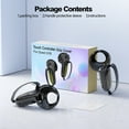 thumbnail image 2 of husxh Silicone Controller Grips with Adjustable Knuckle Straps Non-Slip Controller Grip Cover Handle Protective Cover for Meta Quest 3S/Quest 3 VR Accessories, 2 of 9