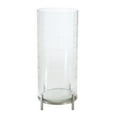 thumbnail image 2 of Melrose 5.5" Etched Glass Candle Holder, 2 of 2
