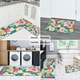 thumbnail image 5 of Pioneer Flower Floral Print Pattern Kitchen Rugs Sets Of 2,Anti Fatigue Kitchen Mat Rugs Non Slip Washable,Decorative Kitchen Floor Mats for Kitchen,Sink,Laundry,17"x30"+17"x47", 5 of 7