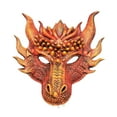 thumbnail image 1 of Halloween Cosplay Dragon Face Adult Animal Photo Props Scary Face red, 1 of 9