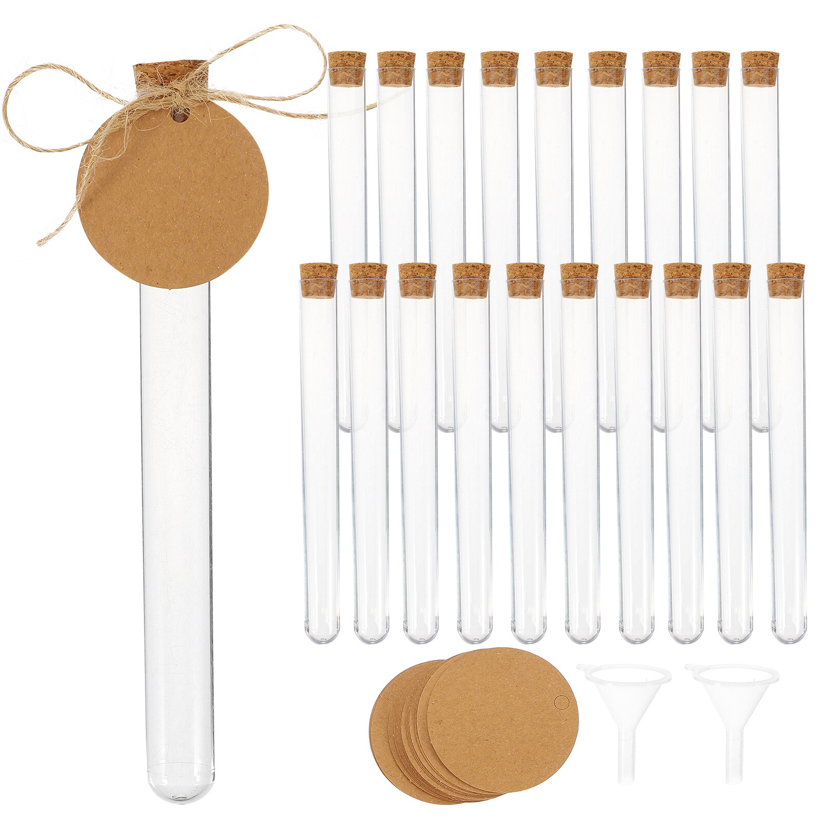 Test Tubes 1 Set of Test Tubes Clear Test Tubes Small Test Tubes Test