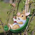 thumbnail image 5 of Jinsinto Swing Rabbit - Swing Rabbit Garden Statues - Funny Rabbit Gift for Your Friends and Relatives on Birthday, New Year,, 5 of 5