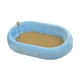 thumbnail image 5 of Cama ovalada para gatos, rascador, protector de muebles, nido con pelota de juguete para perseguir Azul, 5 of 9
