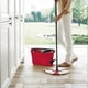 thumbnail image 3 of (3 Pack) Mop Heads Compatible with vileda/O-Cedar Easywring 2 in 1 Turbo Mop, Replacement Head, Microfiber, Red, White, 3 of 4