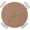 Brown, variant on Elastic Fitted Round Tablecloth, Khaki Waterproof Stretch Table Cover for 45-52 Tables, Farmhouse Vintage Khaki Solid Color Modern Washable Outdoor Tablecloths for Patio, Picnic, Camping