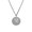 Gemini, variant on Men's Stainless Steel Zodiac Constellation Round Coin Pendant Charm Astrology Amulet Necklace Taurus