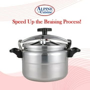 Imperial Home 7.40 qt Aluminum Stovetop Pressure Cooker