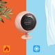 thumbnail image 3 of Ventilador de calefacción para coche de 12 V, desempañador eléctrico PTC de cerámica, portátil, 180-240 W, refrigeración para Rosado, 3 of 9