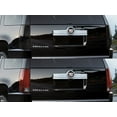 thumbnail image 3 of Rvinyl Tail Light Tint Covers Compatible with Cadillac Escalade 2007-2014 - Blackout Smoke, 3 of 10