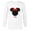 White, variant on Minnie Mouse Tía Aunt Red Bow Family Día de la Madre - Long Sleeve T-Shirt for Men - Customized-Black