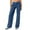 #+007Dark Blue, variant on Women's Straight Legg Low Waist Dressy Y2k Stretchy Straight Leg Button Denim Jeans with Pockets Loose Fit Trousers Black XL