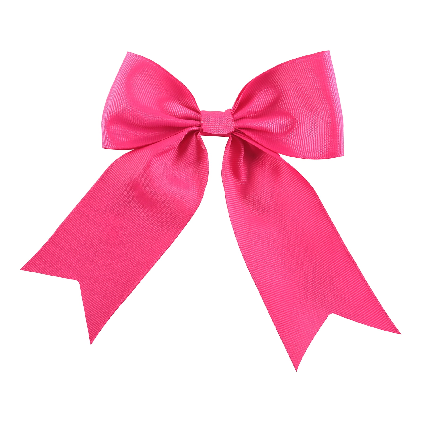 Offray Hot Pink Large Grosgrain Bow with Tails, 1 Each