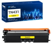 Toner Bank Compatible Toner Cartridge Replacement for Brother TN 431 TN-431Y High Yield (Yellow, 1-Pack)
