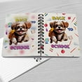 thumbnail image 4 of Back to School Cute Shih Tzu Spiral Bound Journal Lion Dog Lover Gifts 5x7in Spiral Notebook - 13010, 4 of 5