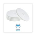 thumbnail image 4 of Boardwalk Standard Floor Pads 19" Diameter White 5/Carton 4019WHI, 4 of 6