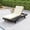 Black + Beige, variant on Christopher Knight Home 79" Adjustable Outdoor Chaise Lounge with Headrest Cushion, Black+Beige