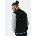 thumbnail image 4 of Men Full Sleeve Stylish Casual Windcheater Varsity Jacket, 4 of 6