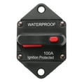 thumbnail image 1 of Overload Protector Switch, Circuit Breaker Temperature Resistance  For Car Boat Truck Bus RV ATV 100A, 1 of 8