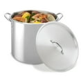 thumbnail image 4 of Bene Casa Stainless Steel Stock Pot 8.38 in. 8 qt Silver, 4 of 6