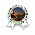 thumbnail image 1 of Ocean Eagle Science Nature Picture Insignia broche Medalla ganadora, 1 of 3
