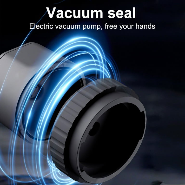 Mason Jar Vacuum Sealer: Auhavor Electric Jar Sealer for Foodsaver Vacuum  Sealer, Vacuum Sealing Kit for Wide-Mouth & Regular-Mouth Mason Jars