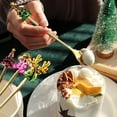 thumbnail image 4 of Christmas Tableware Set, Stainless Steel Christmas Spoon, Holiday Tableware, Food-grade Ice Cream Spoon, 4 of 5