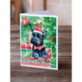 thumbnail image 2 of Scottish Terrier Christmas Greeting Cards Pack of 8 7 in x 5 in, 2 of 3