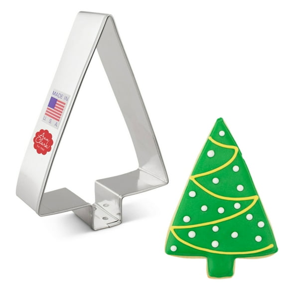 Ann Clark Simple Tree Cookie Cutter 3.75", Made in USA