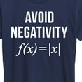 thumbnail image 3 of Instant Message - Avoid Negativity - Women's Short Sleeve Graphic T-Shirt, 3 of 6