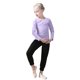 thumbnail image 2 of Conjunto de traje de ejercicio de manga larga para niñas y niños, conjunto de dos piezas de pantalones largos de manga larga para niños, camiseta de algodón para niños, 2 of 8