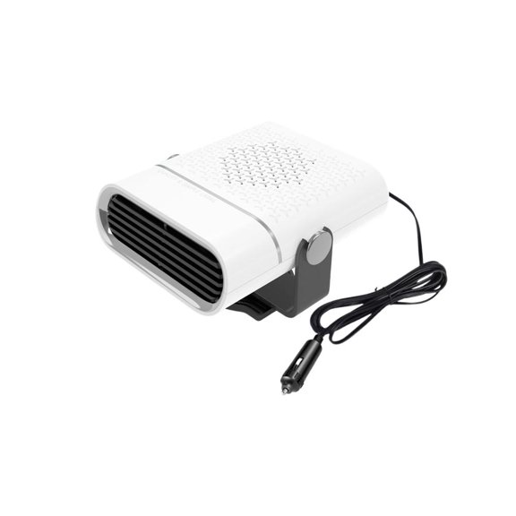 12V Car Heater,150W 2 in 1 Fast Portable Fan Heater and Defroster for Car Windshield,Fast Heating and Cooling C- H-eater,Plug-in C- Heaters,Auto H-eater Fan,for All Cars
