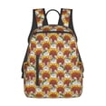 thumbnail image 3 of Balery Cartoon Sunflowers Lightweight Backpack for Men and Women - Durable and Water-Resistant, Ideal for School, Work, Travel, and Everyday Use, 3 of 9