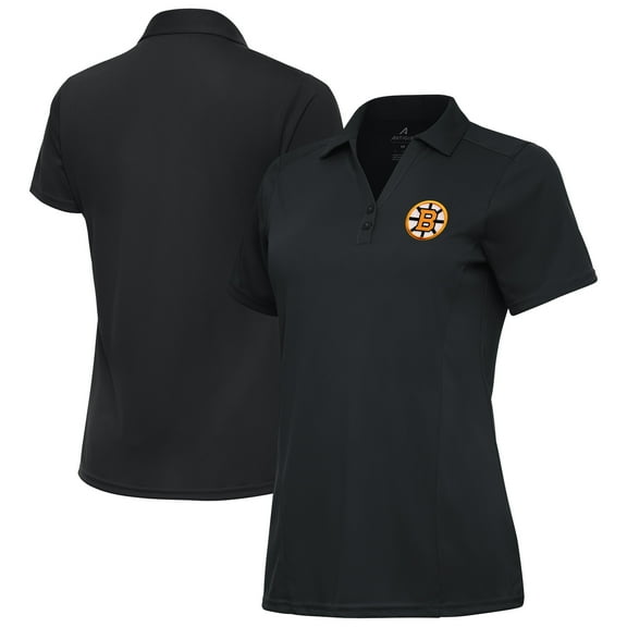 Women's Antigua Gray Boston Bruins Tribute Polo