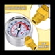 thumbnail image 5 of 4 ManóMetros PresióN Aire de 0 a 200 Psi,ConexióN Macho NPT 1/8 Pulgadas,ManóMetro de Aire de Montaje Lateral Inferior,ManóMetro de Compresor Aire con Dial 1,57 Pulgadas, 5 of 5