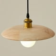 thumbnail image 6 of Arturesthome Nordic Solid Wood Chandelier Dining Room Bedroom Bedside Small Pendant Light, 6 of 10