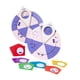 thumbnail image 4 of Juego de mesa con rueda de sensación para niños, 2 jugadores, regalo de cumpleaños, juguete educativo interactivo que cambia de cara para niñas y, 4 of 9