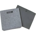 Better Homes & Gardens Fabric Cube Storage Bins (12.75" x 12.75"), 2 Pack, Gray