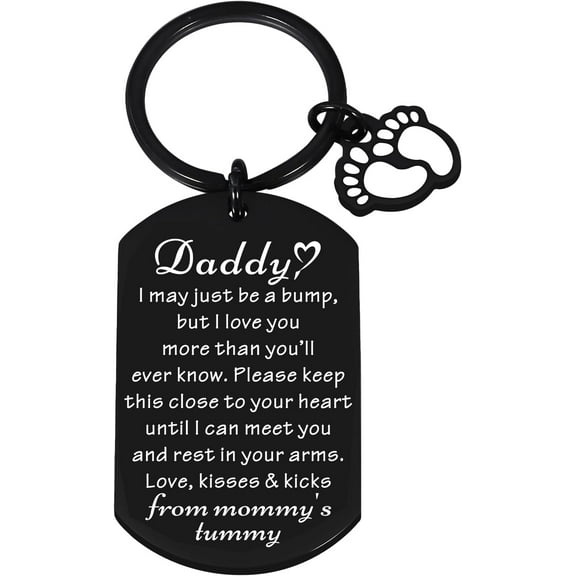 Pregnancy Announcements Expectant Dad Gifts New Dad Gifts First Fathers Day Giftss for New Dad First Time Dad Gifts Cool Gifts Dad Gifts for Dad From Daughter Son Dad Keychain Dad to Be Gift